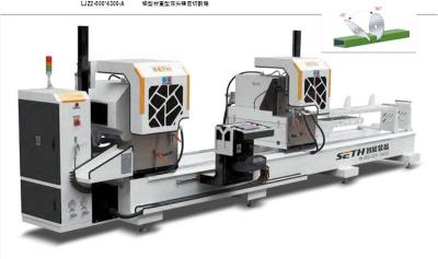 Máquina de sierra de corte de precisión de doble cabezal CNC