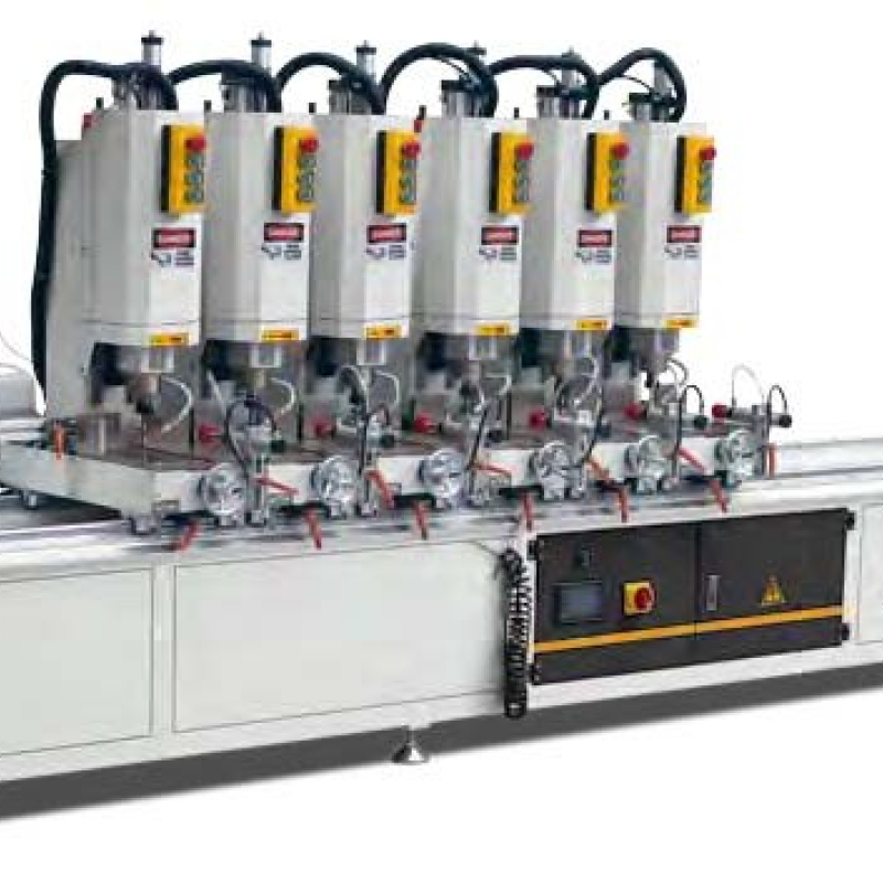 Six-head Combination Drilling Machine for Aluminum Profile