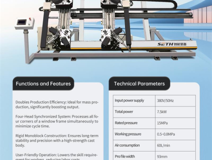 Máquina de prensado de esquinas CNC
